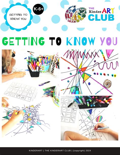 Lesson Getting To Know You The Kinderart Club