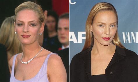 What has Uma Thurman done to her face? | Daily Mail Online