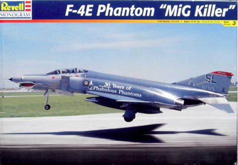 Revell Monogram 132 F 4e Phantom Ii Usaf Large Scale Planes