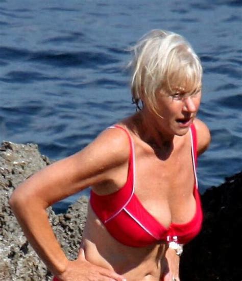 19 women over 60 i would still totally smash wow gallery helen mirren bikini helen mirren