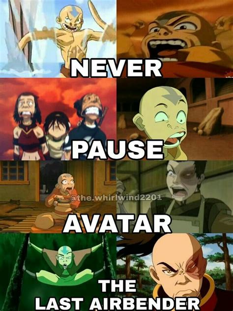 Never Pause Avatar The Last Airbender 1 Avatar The Last Airbender