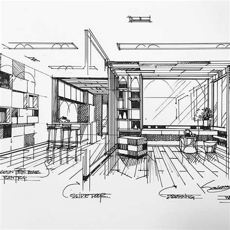 What Is Interior Design Hand Rendering Tallbox Guide