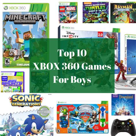Top 10 Xbox 360 Games For Boys