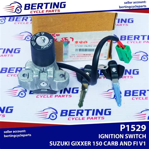 Sgp Ignition Switch Suzuki For Gixxer Carb And Fi Genuine