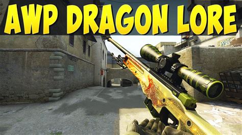 Awp Dragon Lore Factory New Csgo Youtube