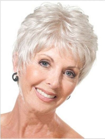 Hairstyles For 80 Year Old Woman Short Grey Hair Short Hair Older