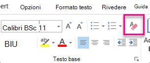 Jul 29, 2015 · to clear formatting from content, select the text for which you want to clear formatting. Cancellare tutta la formattazione del testo - Supporto di ...