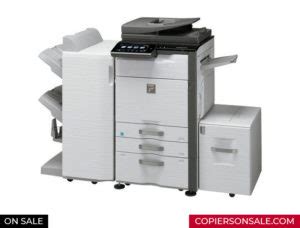 Some softwares were taken from unsecure sources. Sharp MX-5140N pdf brochure - Copiers on Sale