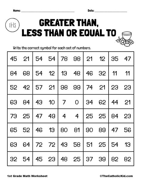 Greater Than Less Than Worksheets Free Printable 67d