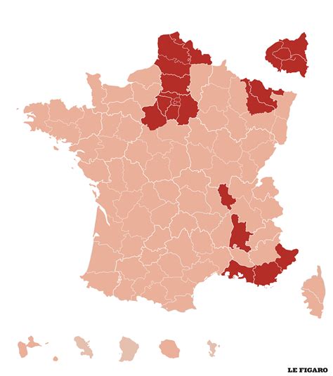 Sommaire carte du covid par ville (métropoles) cartes des cas de coronavirus en france carte du covid par ville (grandes métropoles). Carte De Confinement Covid 19 France Aujourd'hui - Carte ...