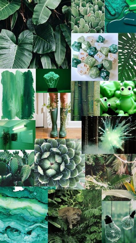 16:9 widescreen format suitable for all types of screens green aesthetic background | Green aesthetic, Collage ...