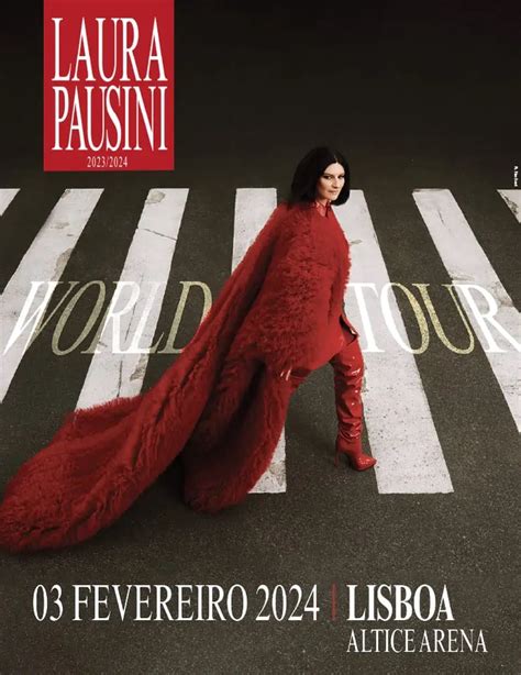 Laura Pausini World Tour 20232024 Altice Arena Coolture