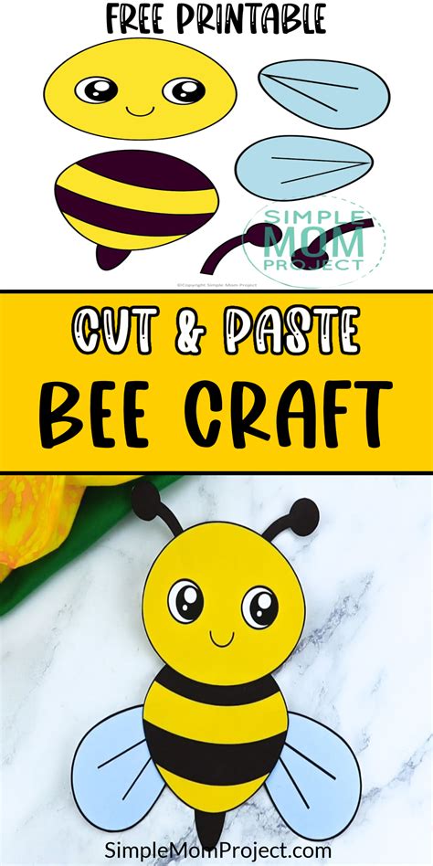Bee Template Bees For Kids Bee Crafts For Kids Preschool Crafts Fall