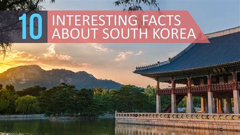 80 Interesting Facts About South Korea South Korea 10 Interesting Facts