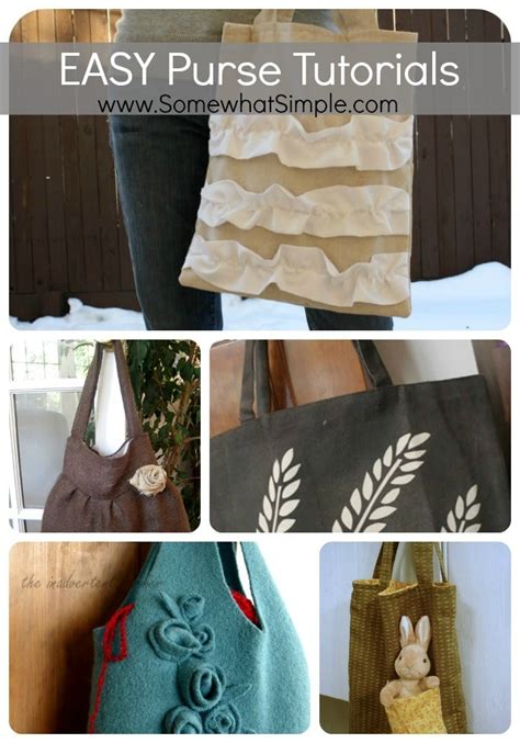 Its In The Bag 5 Easy Ways To Make Your Own Purse Somewhat Simple
