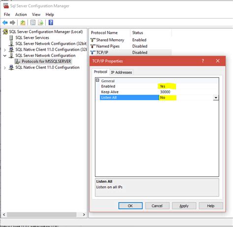 How To Allow Connections To Sql Server With Differents Ip