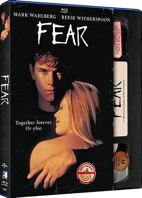 Fear Retro VHS Packaging USA Blu Ray Amazon Es Mark Wahlberg Reese Witherspoon William