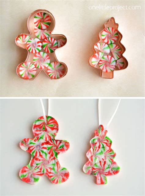 Keep the candy canes wrapped as you craft to make an edible gift or unwrap them for a cute if you haven't heard our crooning candy canes yet, listen to them on our brand new festive favorite, at the original content © 2019 super simple. 26 Adorable Handmade Christmas Ornaments - Pretty My Party