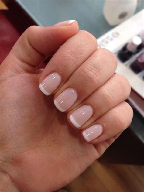 Short Nails French Tip A Simple And Chic Nail Design
