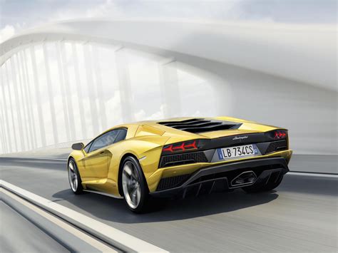 Lamborghini Unveils Upgraded Aventador S Supercar Business Insider