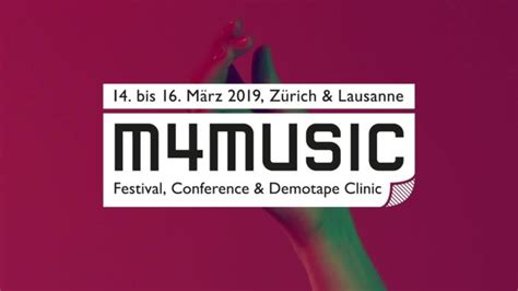 Swiss Music Export Swiss Music Export At M4music 14 16 March 2019