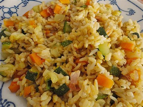 Schnelle Zucchini Reispfanne von schaf76