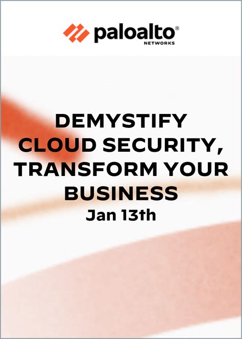 Demystify Cloud Security Transform Your Business