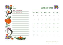printable 2022 united arab emirates calendar templates