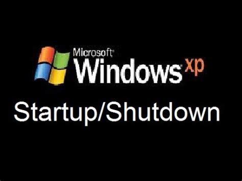 Instant sound effect button of windows xp shutdown. Windows XP Startup/Shutdown w/ Windows 98 Sound Effects ...