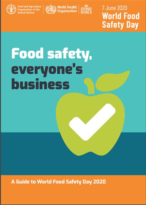 The theme of world food safety day 2020 remains the same as the theme of 2019 food safety, everyone's business. World Food Safety Day 2020: UN experts in Facebook live ...