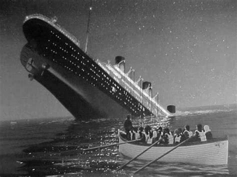 The British Ocean Liner Titanic Sank In The Early Morning Of 15 April