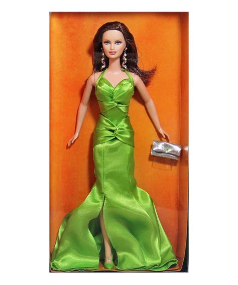 lone star great barbie 81452 green gown fashion barbie