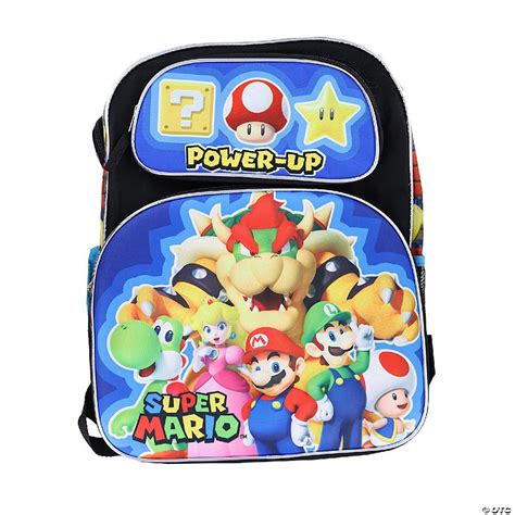 Super Mario 16 Inch 3d Molded Kids Backpack Oriental Trading