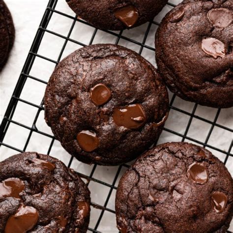 Moms Double Chocolate Cookies The Recipe Rebel