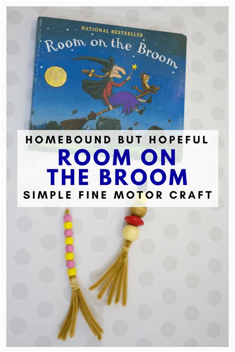 World book day 2017 is on thursday 2nd march, so if you're looking for book character costume ideas, we can wholeheartedly recommend the witch from the. Simple Fine Motor Craft Inspired By Book Room On The Broom
