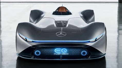 2018 Mercedes Benz Vision Eq Silver Arrow Wallpapers And Hd Images