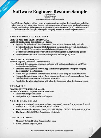 Check out our free example Web Developer Resume Sample & Writing Tips | Resume Companion