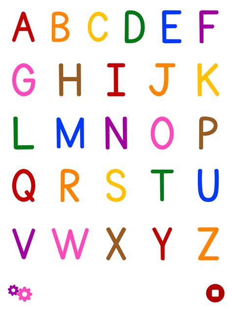English Alphabet Pronunciation Alphabet Flashcard For Kindergarten Kids