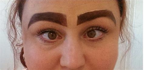 Drawn Eyebrow Horrors 10 Pictures How To Draw Eyebrows Eyebrows