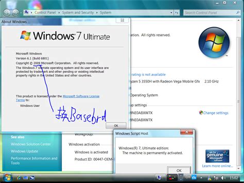 Windows 7 Build 6801永久激活成功 Wvbcommunity