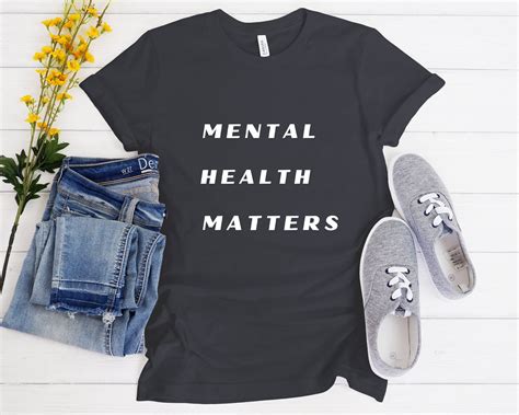 Mental Health Matters Shirt Mental Health Awareness Shirt Etsy