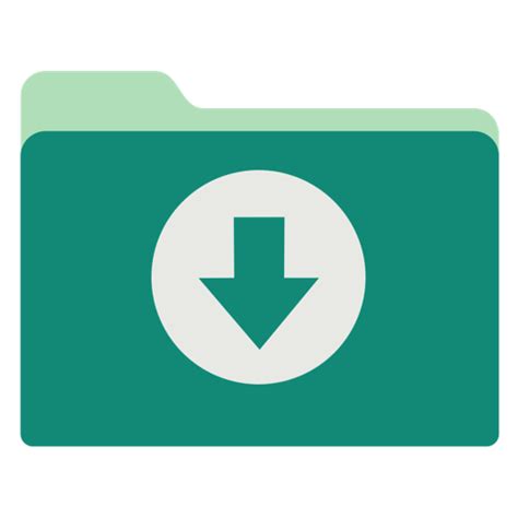 Green Folder Icon Png Powenrewards