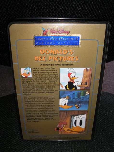 Walt Disney Cartoon Classics Limited Gold Edition Vhs Value Cartoon Classics Vhs Lot Looney