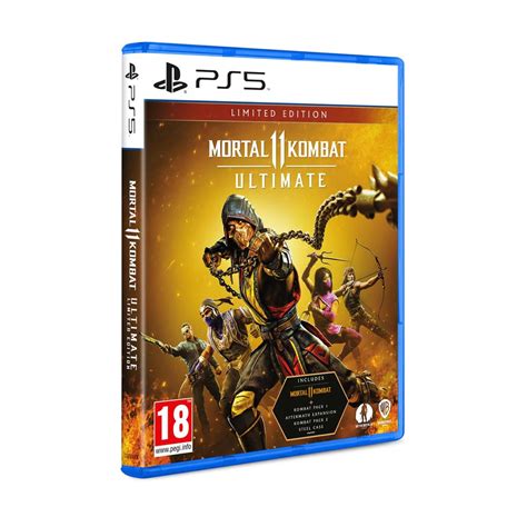 Mortal Kombat 11 Ultimate Limited Edition Steelbook Ps5 Game