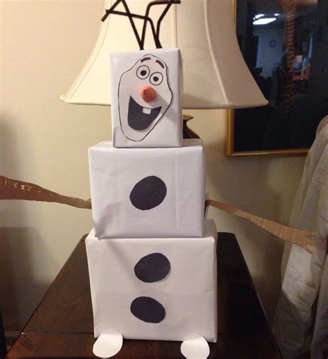 Olaf From Frozen Valentine Box Valentine Activities Valentine Fun