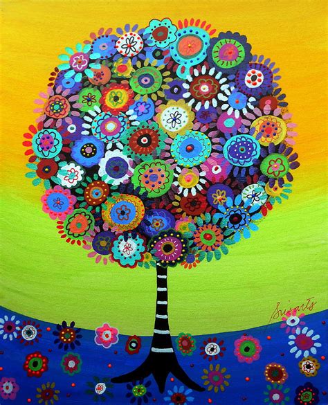 Tree Of Life Painting By Pristine Cartera Turkus