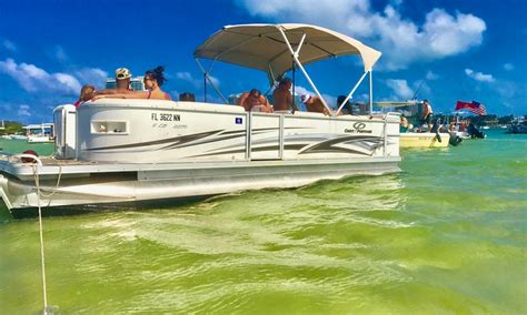 24 Luxury Party Pontoon Boat Rental In North Miami Beach Florid
