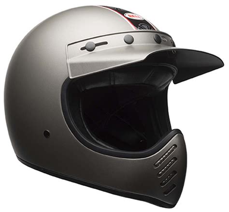 Bell moto 3 classic full face helmet motorcycle street bike dirt bike. Bell Moto-3 Helmet Vintage Retro Fiberglass Removable ...