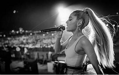 Ariana Grande 4k Stage Wallpapers Blanco Coachella