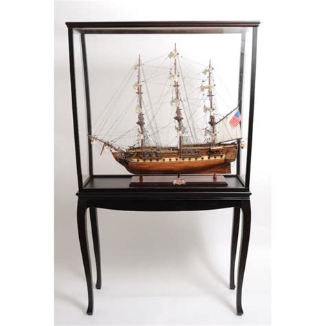 Shop Old Modern Handicrafts Model Display Case With Legs On Sale